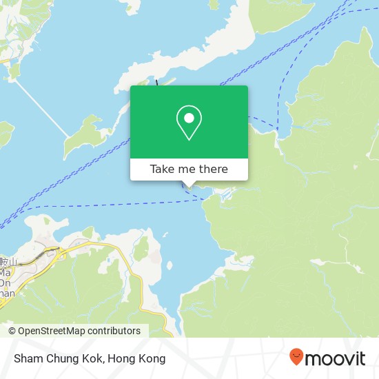 Sham Chung Kok map