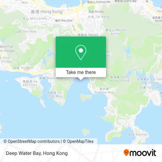 Deep Water Bay map