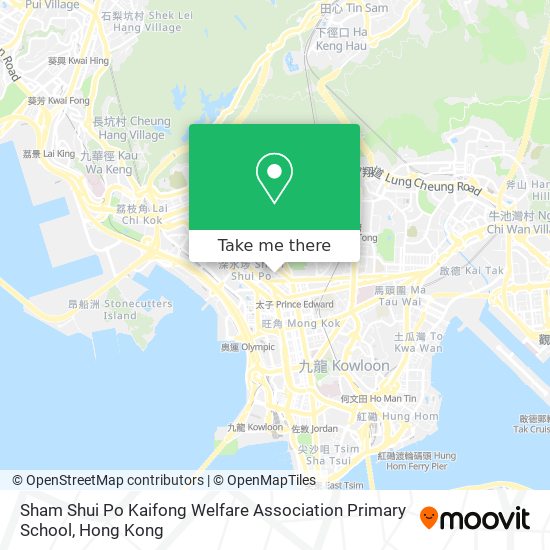 Sham Shui Po Kaifong Welfare Association Primary School map