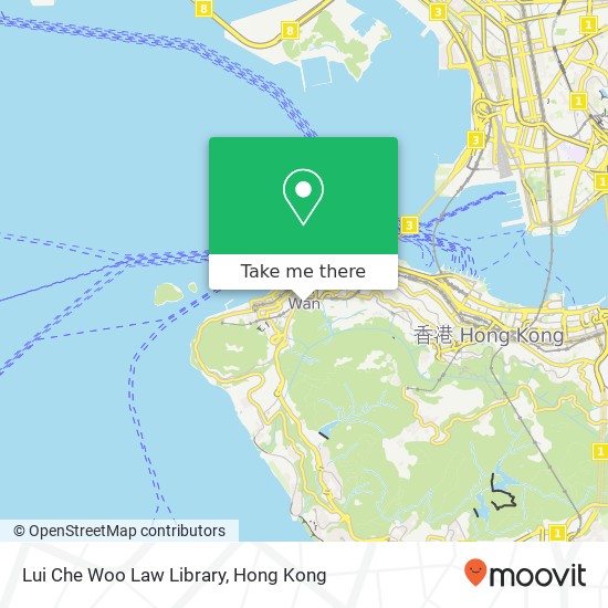 Lui Che Woo Law Library map