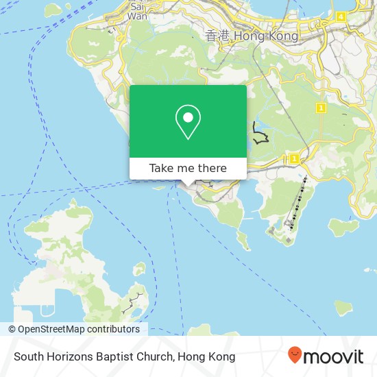 South Horizons Baptist Church map
