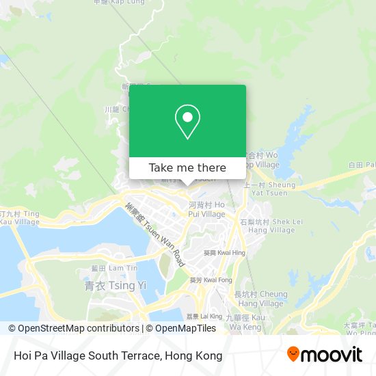 Hoi Pa Village South Terrace map