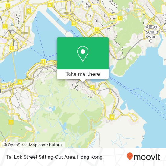 Tai Lok Street Sitting-Out Area map
