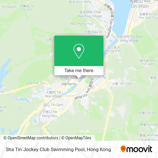 Sha Tin Jockey Club Swimming Pool map