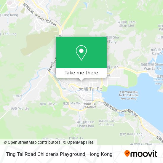 Ting Tai Road Children's Playground map