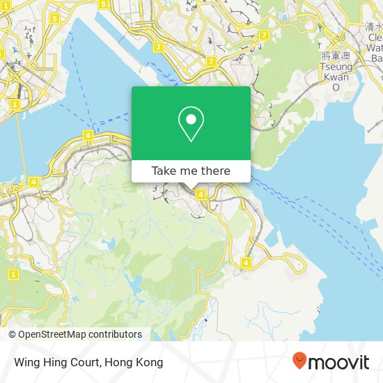 Wing Hing Court map