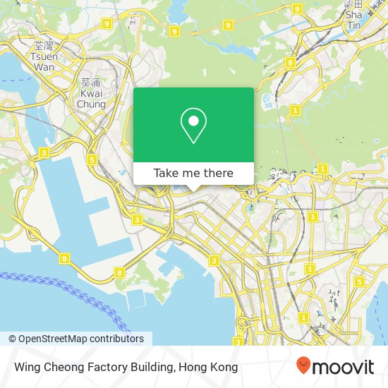 Wing Cheong Factory Building map