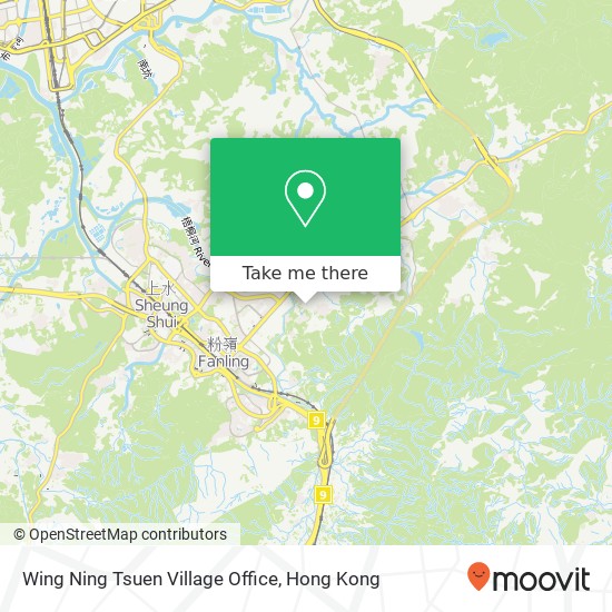 Wing Ning Tsuen Village Office map