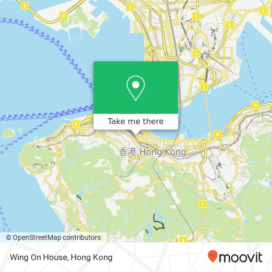Wing On House map