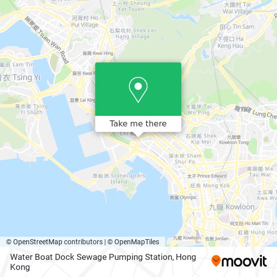 Water Boat Dock Sewage Pumping Station map