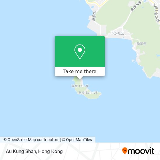 Au Kung Shan map