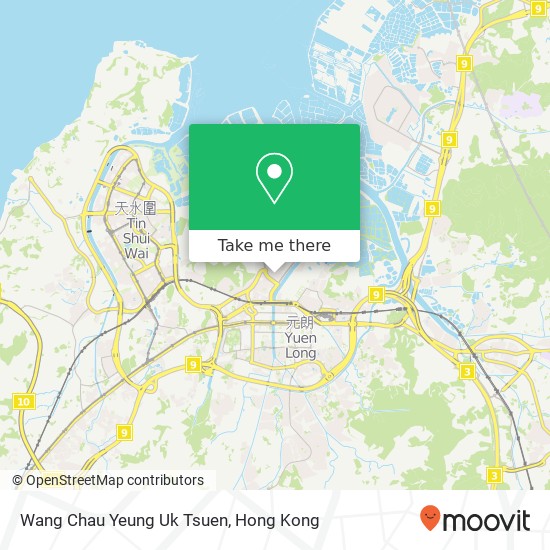 Wang Chau Yeung Uk Tsuen map