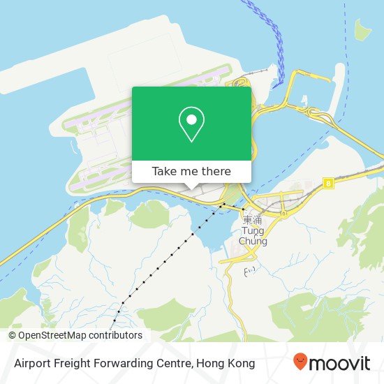 Airport Freight Forwarding Centre map