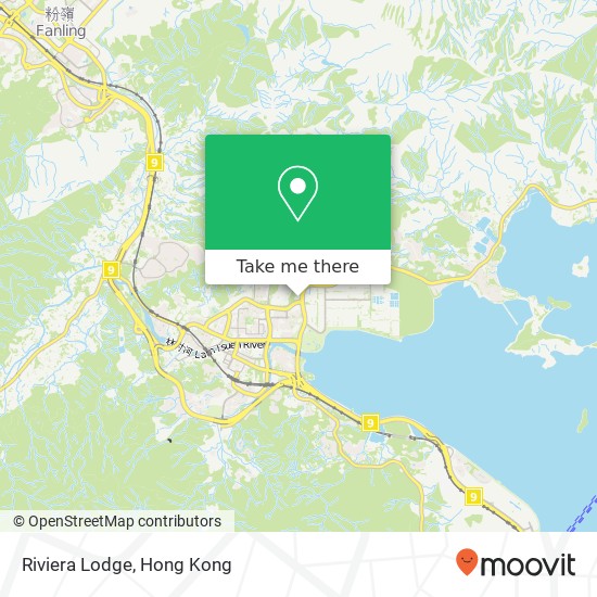 Riviera Lodge map