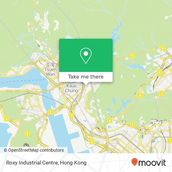 Roxy Industrial Centre map