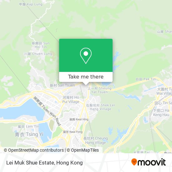 Lei Muk Shue Estate map
