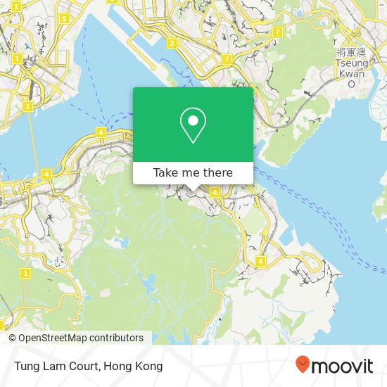 Tung Lam Court map