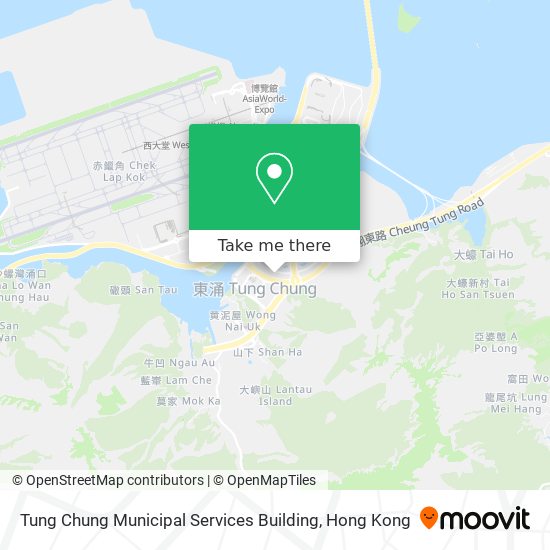 Tung Chung Municipal Services Building map