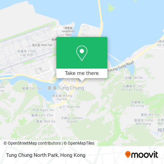 Tung Chung North Park map