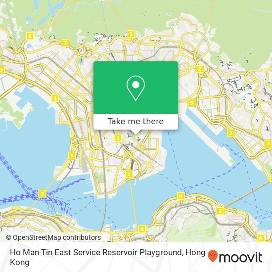 Ho Man Tin East Service Reservoir Playground map