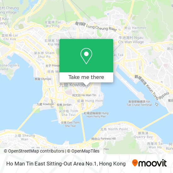 Ho Man Tin East Sitting-Out Area No.1 map