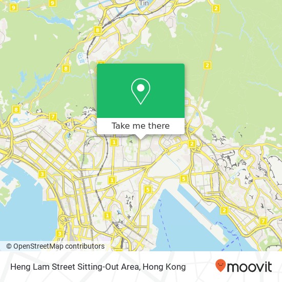 Heng Lam Street Sitting-Out Area map