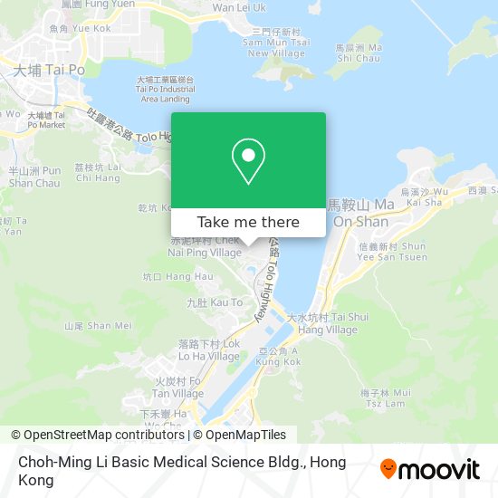 Choh-Ming Li Basic Medical Science Bldg. map