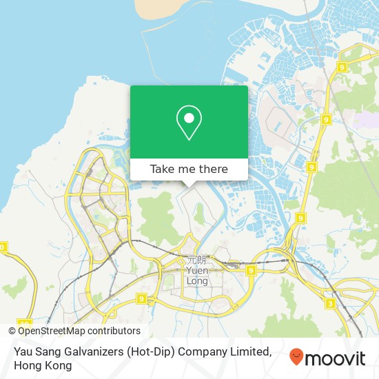 Yau Sang Galvanizers (Hot-Dip) Company Limited map