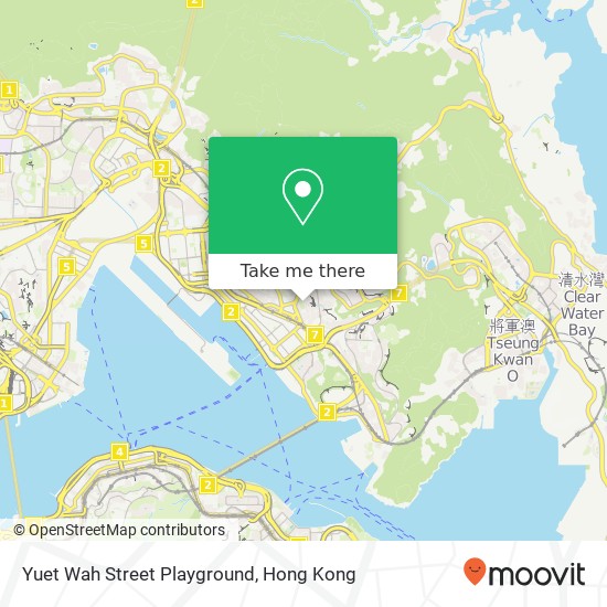 Yuet Wah Street Playground map