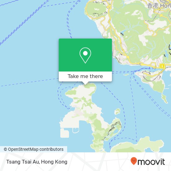 Tsang Tsai Au map