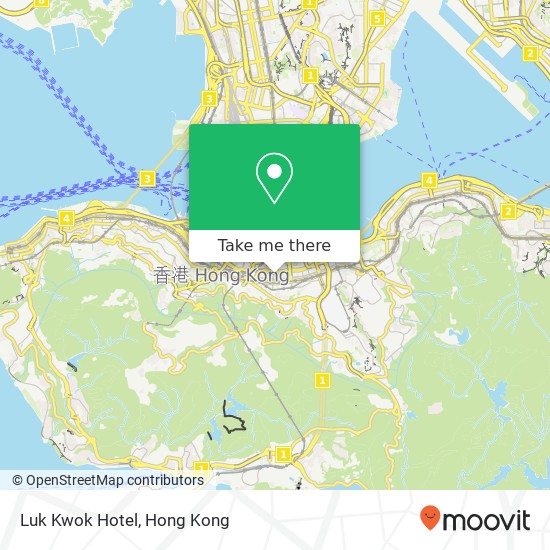 Luk Kwok Hotel map