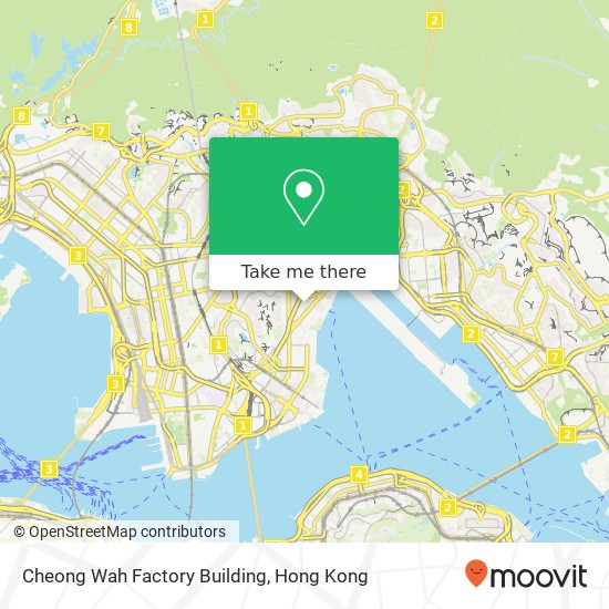 Cheong Wah Factory Building map