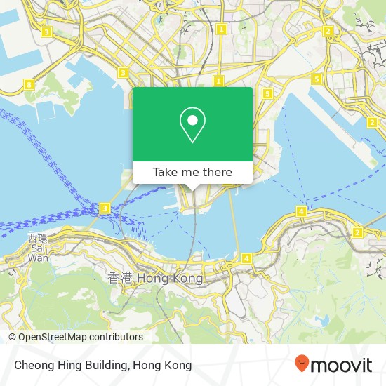 Cheong Hing Building map