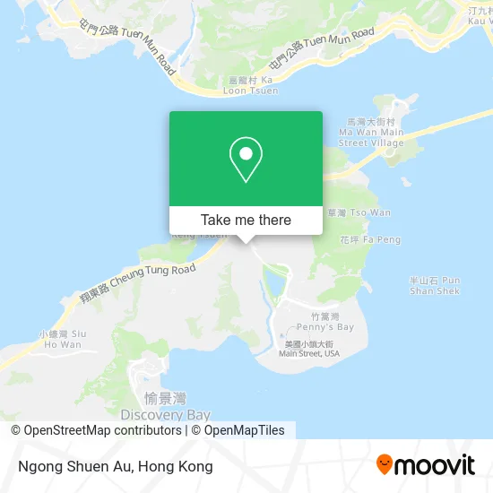 Ngong Shuen Au map