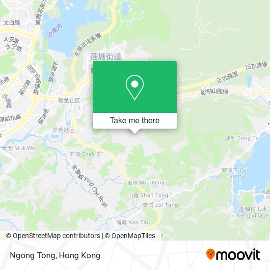 Ngong Tong地圖
