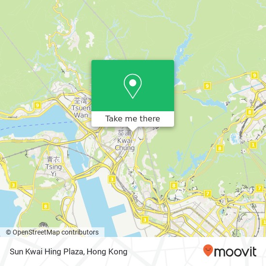 Sun Kwai Hing Plaza map