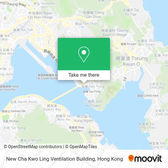 New Cha Kwo Ling Ventilation Building map
