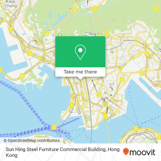 Sun Hing Steel Furniture Commercial Building map