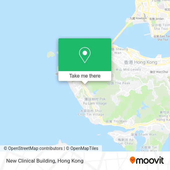 New Clinical Building地圖