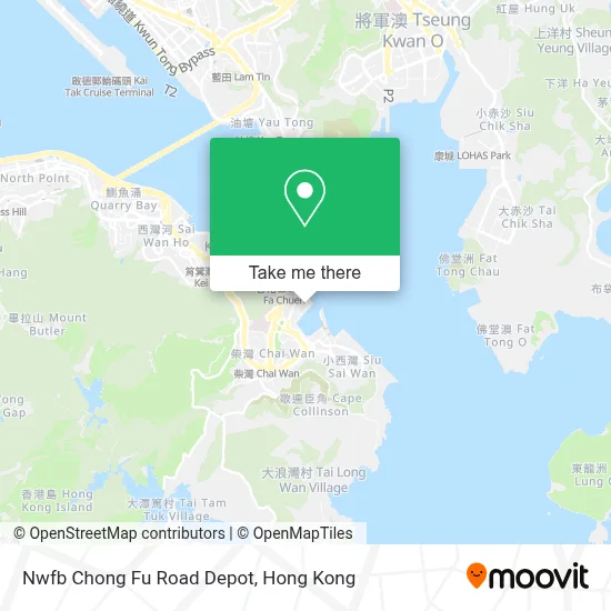 Nwfb Chong Fu Road Depot map