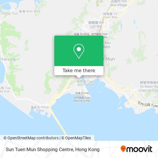 Sun Tuen Mun Shopping Centre地圖