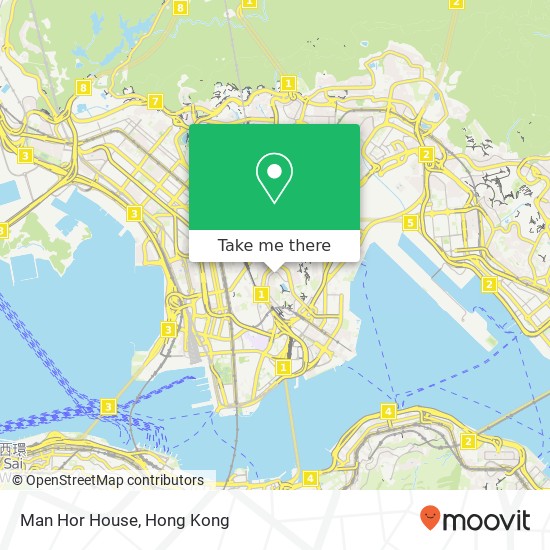 Man Hor House map