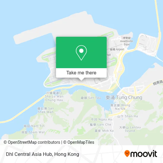 Dhl Central Asia Hub地圖