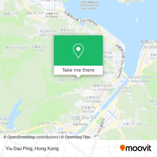 Yiu Dau Ping map