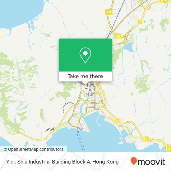 Yick Shiu Industrial Building Block A map
