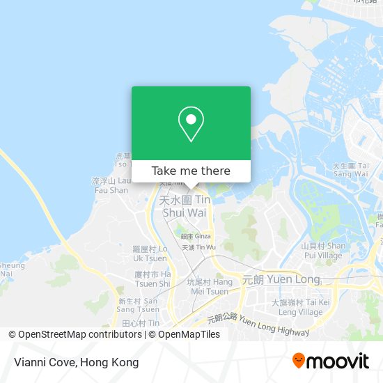 Vianni Cove map