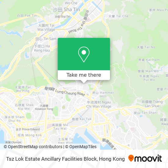 Tsz Lok Estate Ancillary Facilities Block map