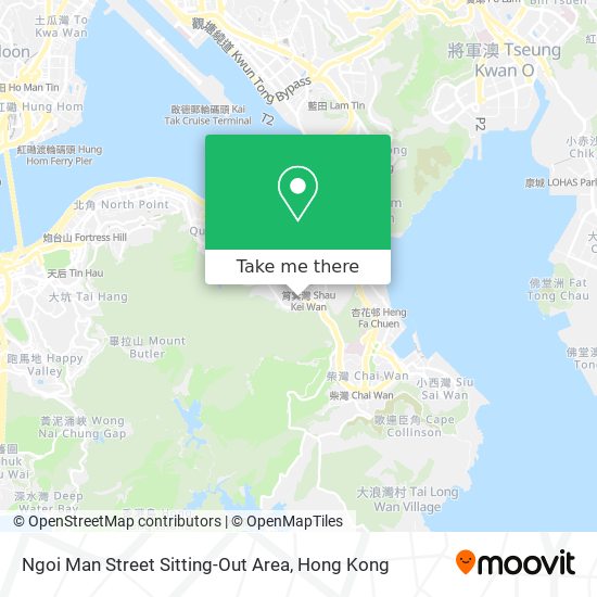 Ngoi Man Street Sitting-Out Area map