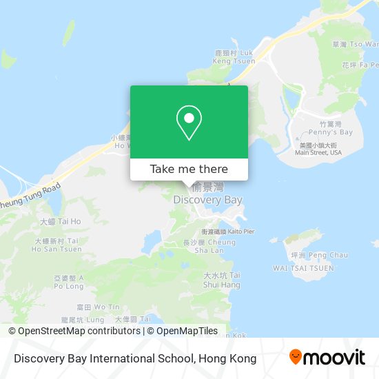 Discovery Bay International School地圖