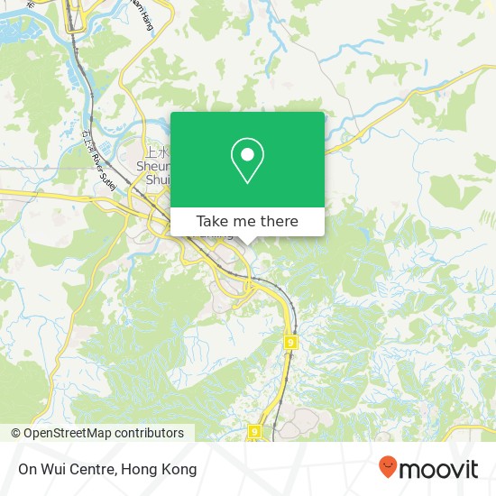 On Wui Centre map